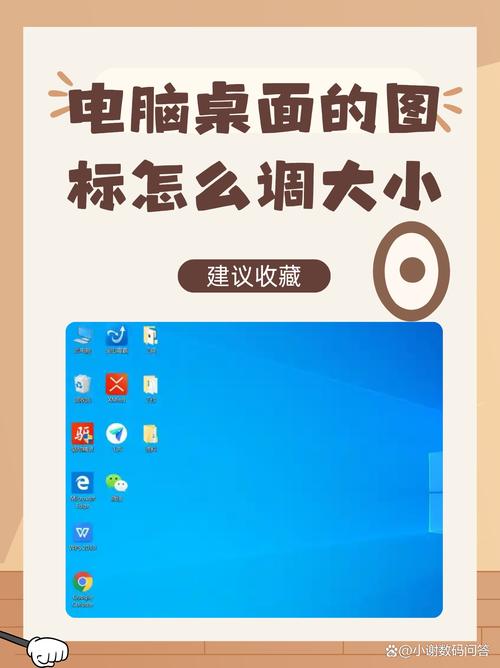 如何调整win7系统桌面图标尺寸大小？